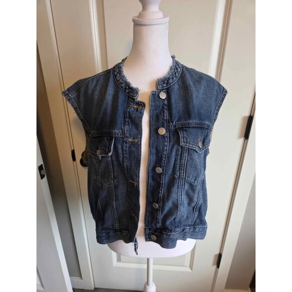Gap women's denim vest - Picture 2 of 6